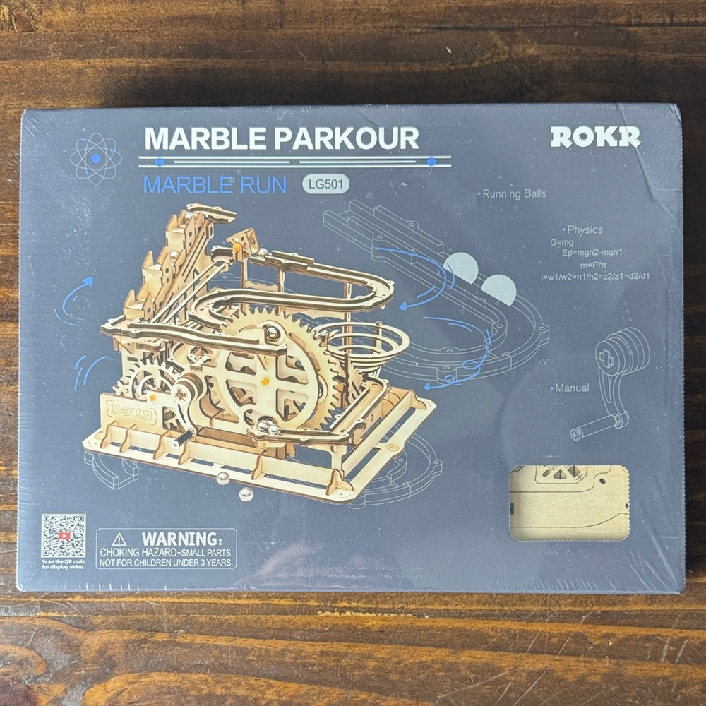 Marble Parkour LG501 Wooden Marble Run Kit